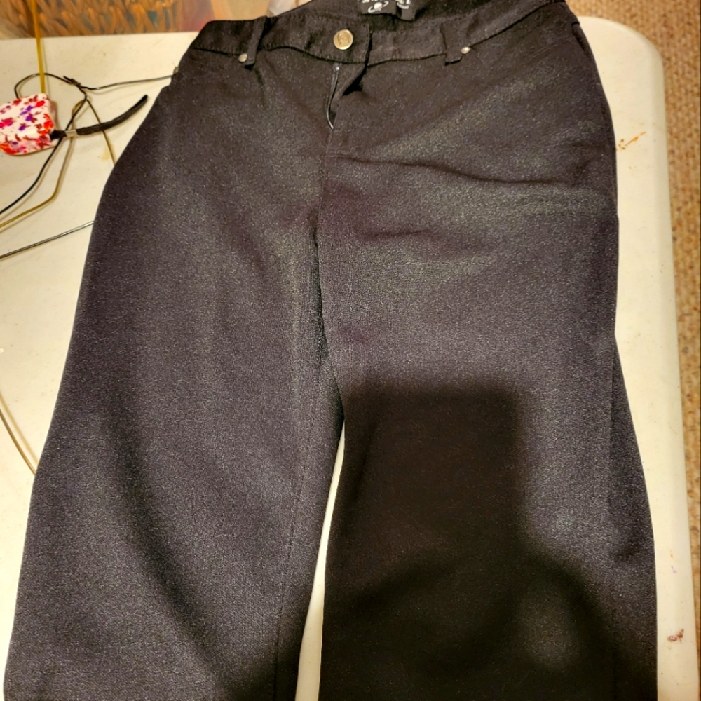Black Dress Capris